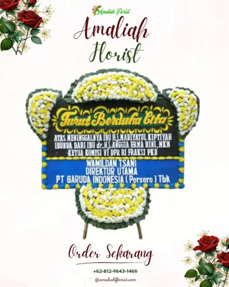 Papan Bunga Duka Rowosari